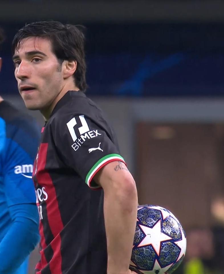 Sandro Tonali (AC Milan - SSC Napoli 1:0, 12.04.2023)