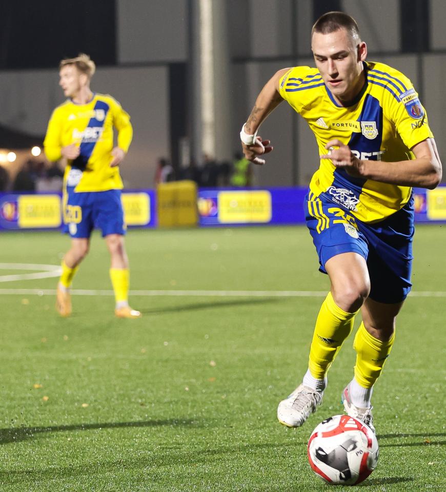 Polonia Bytom - Arka Gdynia 1:3 pd. (08.11.2023) Kasjan Lipkowski