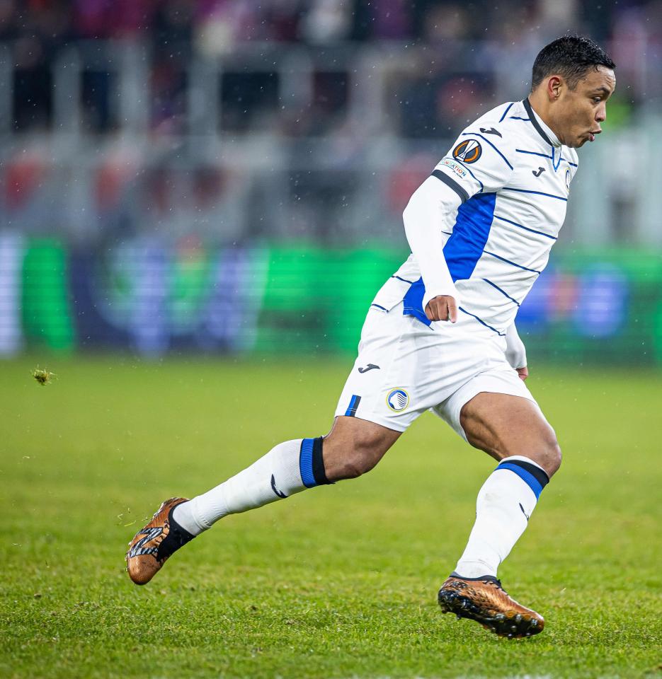 Raków Częstochowa - Atalanta Bergamo 0:4 (14.12.2023) Luis Muriel