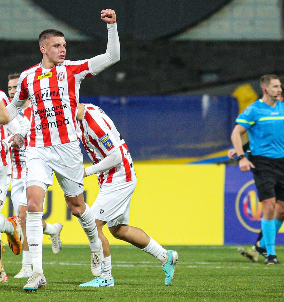 Resovia Rzeszów - Jagiellonia Białystok 1:3 (08.11.2023) Radosław Bąk