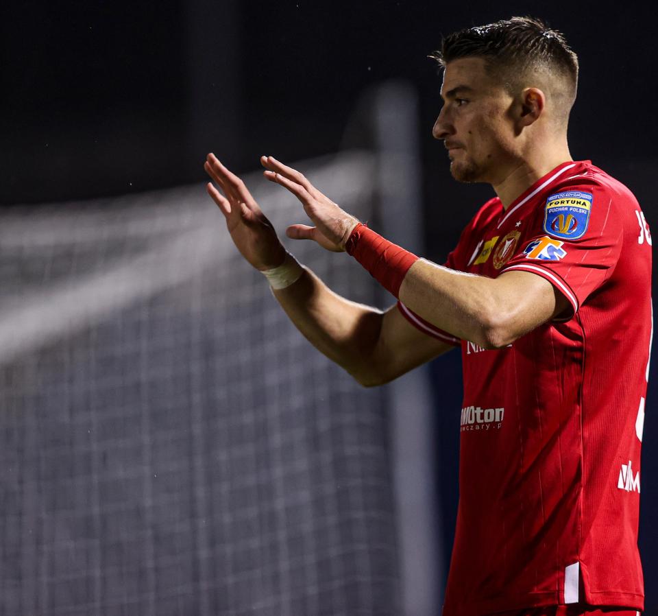 Wisła Puławy - Widzew Łódź 1:4 (08.11.2023) Jordi Sanchez
