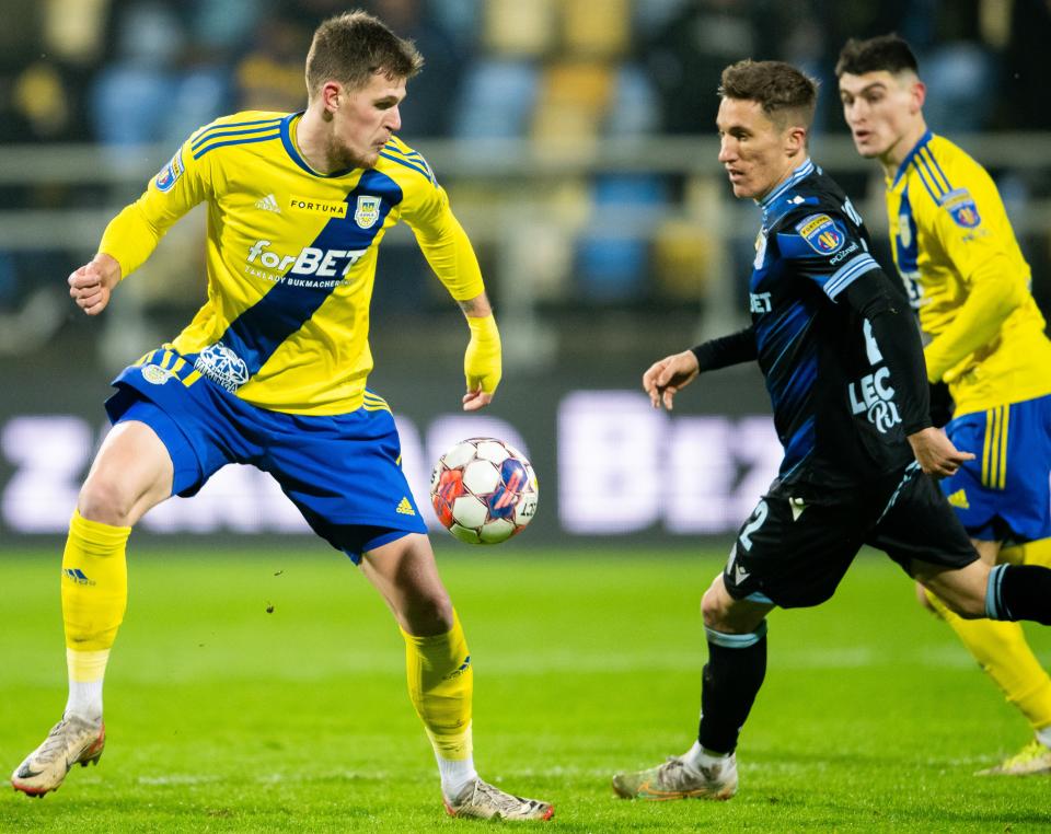 Arka Gdynia - Lech Poznań 0:1 (07.12.2023) Karol Czubak
