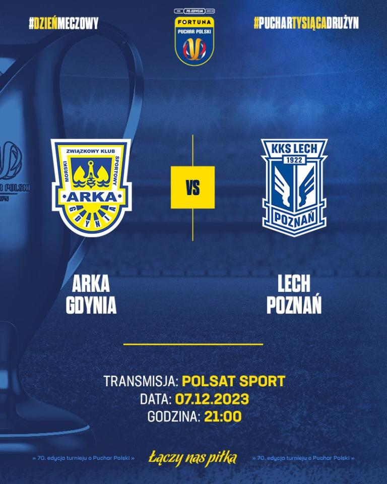 Arka Gdynia - Lech Poznań 0:1 (07.12.2023)