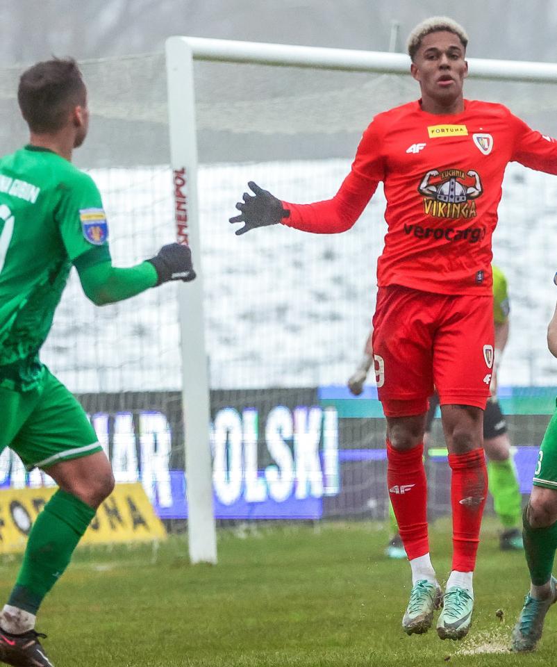 Carina Gubin - Piast Gliwice 2:5 (07.12.2023) Michael Ameyaw
