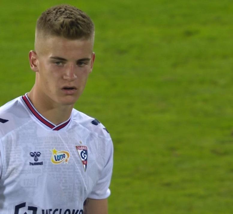 Górnik Zabrze - Raków Częstochowa 1:0 (07.08.2022) Aleksander Paluszek