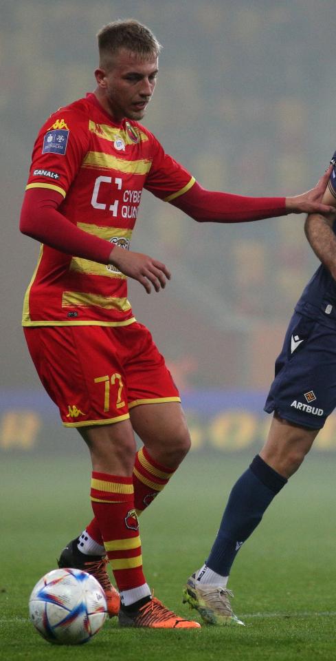 Mateusz Skrzypczak (Jagiellonia Białystok - Lech Poznań 1:2, 12.11.2022)