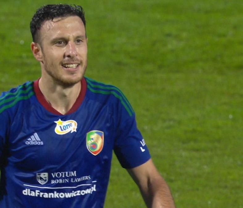 Miedź Legnica - Warta Poznań 1:2 (30.07.2022) Angelo Henriquez