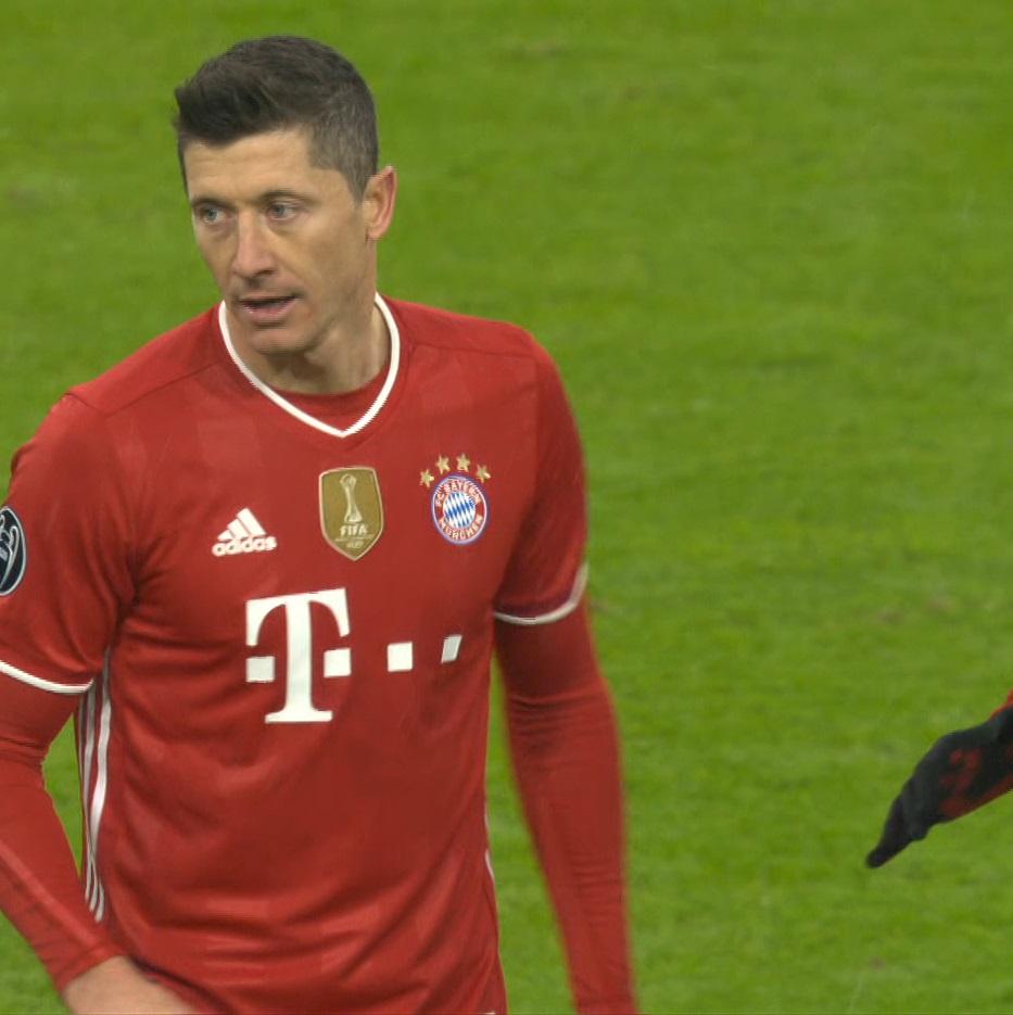Robert Lewandowski (Bayern Monachium - Lazio Rzym 2:1, 17.03.2021)