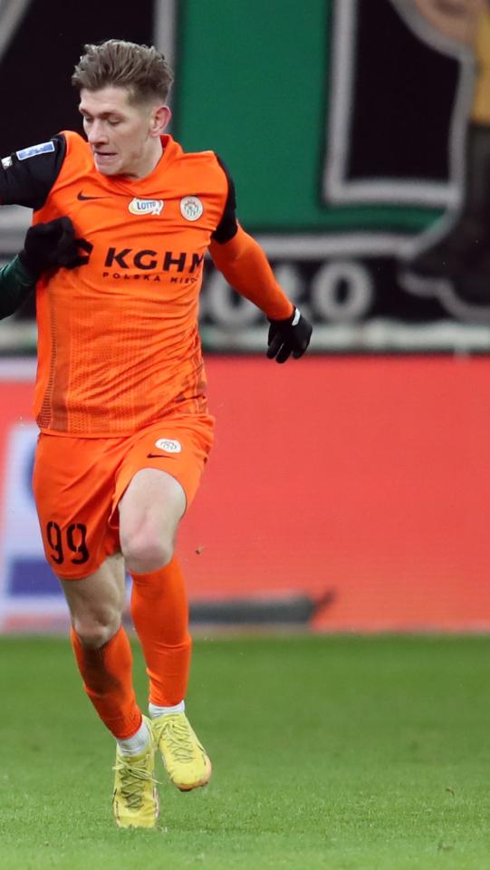 Łukasz Łakomy (Zagłębie Lubin - Legia Warszawa 1:2, 04.02.2023)
