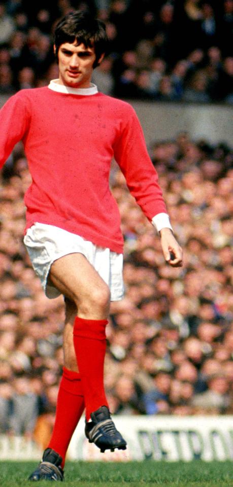 George Best (do meczu Manchester United - Górnik Zabrze 2:0, 28.02.1968)