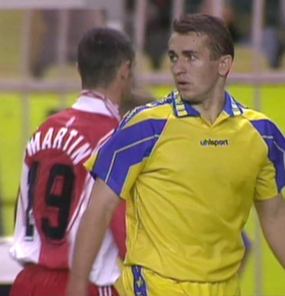Waldemar Adamczyk (AS Monaco - Hutnik Kraków 3:1, 24.09.1996)