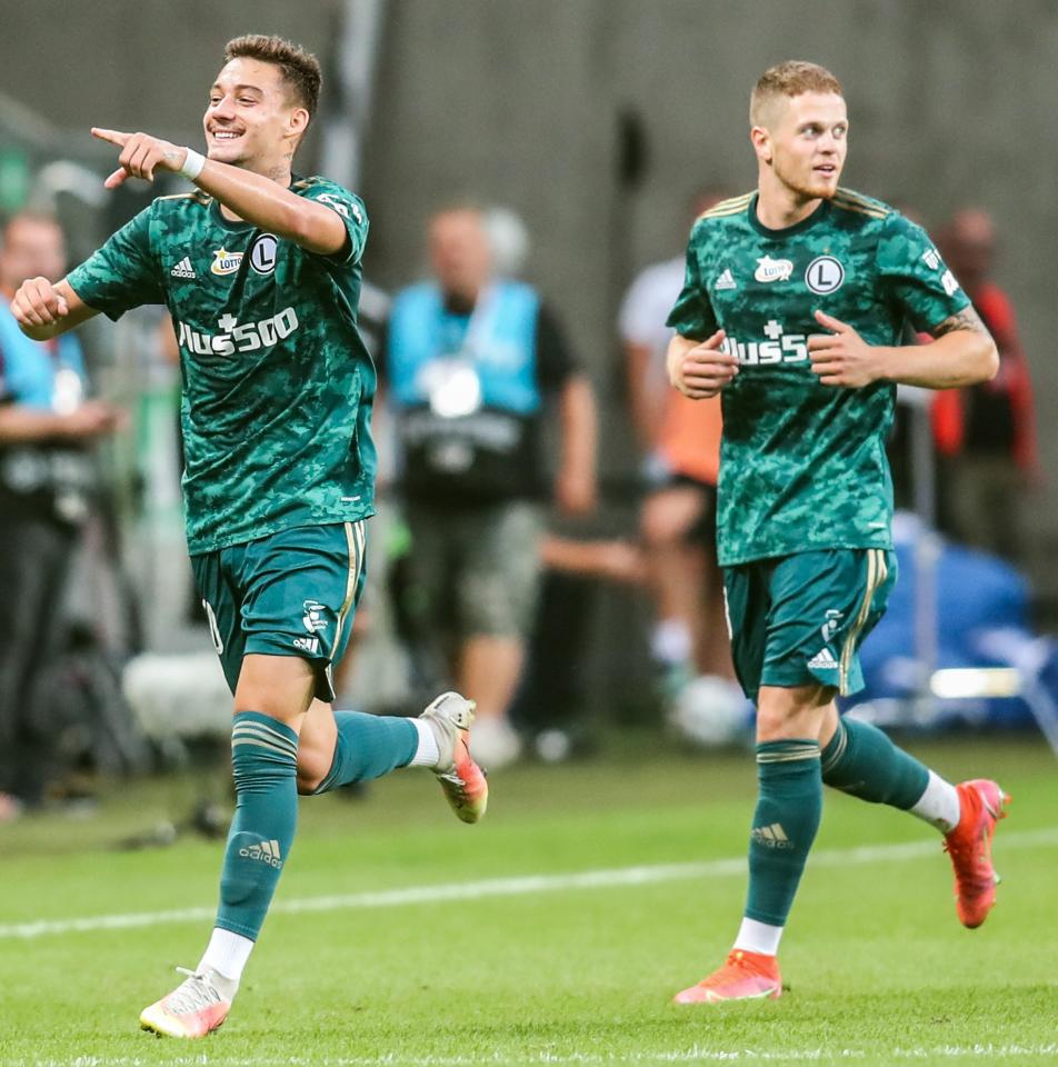 Legia Warszawa - Wisła Płock 1:0 (24.07.2021) Ernest Muci
