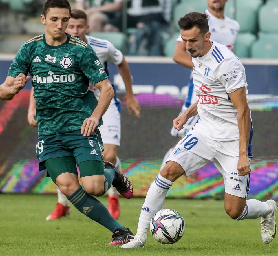 Legia Warszawa - Wisła Płock 1:0 (24.07.2021) Rafał Wolski
