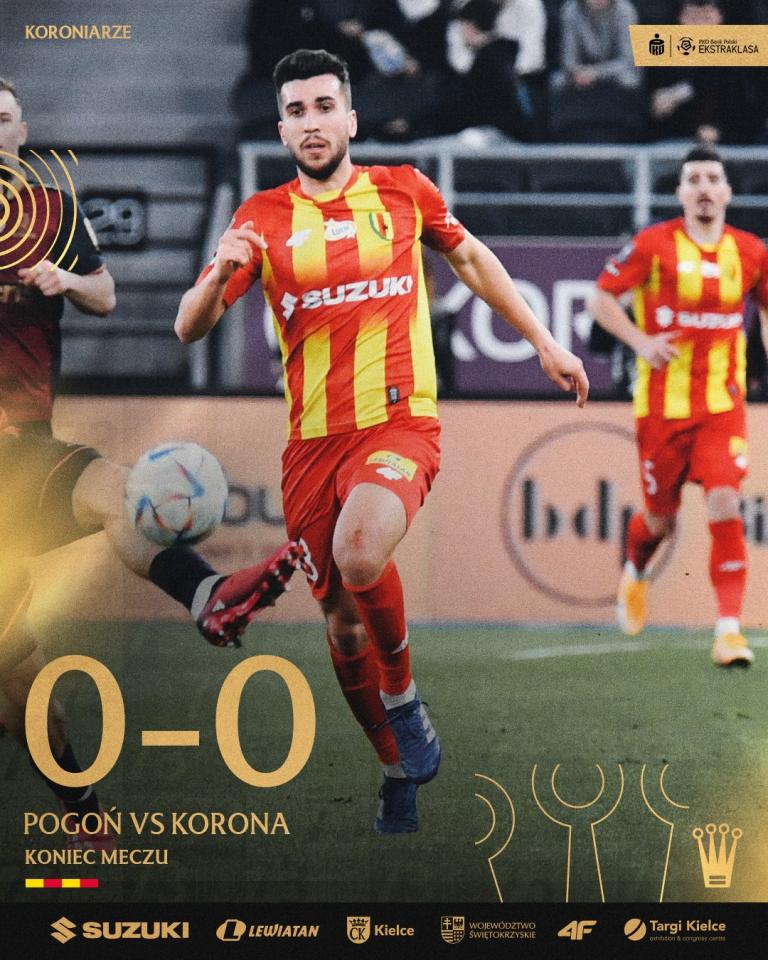 Pogoń Szczecin - Korona Kielce 0:0 (18.03.2023)