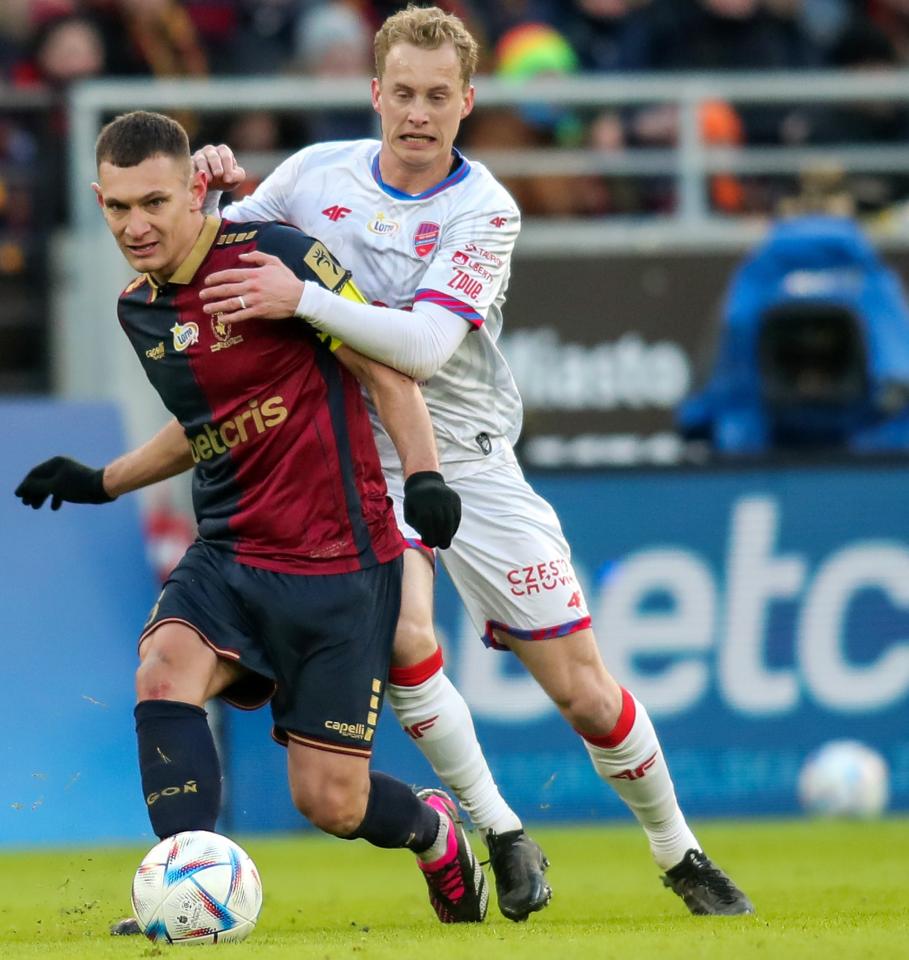 Pogoń Szczecin - Raków Częstochowa 0:2 (05.03.2023) Damian Dąbrowski