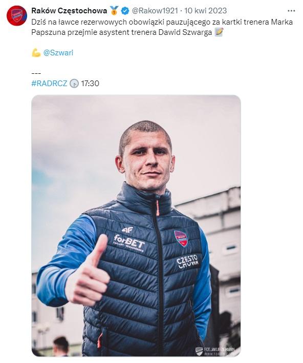 Radomiak Radom - Raków Częstochowa 0:0 (10.04.2023)