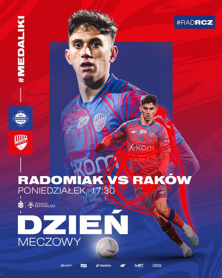 Radomiak Radom - Raków Częstochowa 0:0 (10.04.2023)