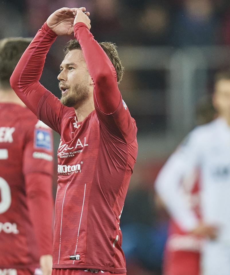 Widzew Łódź - Śląsk Wrocław 1:0 (17.02.2023) Kristoffer Hansen