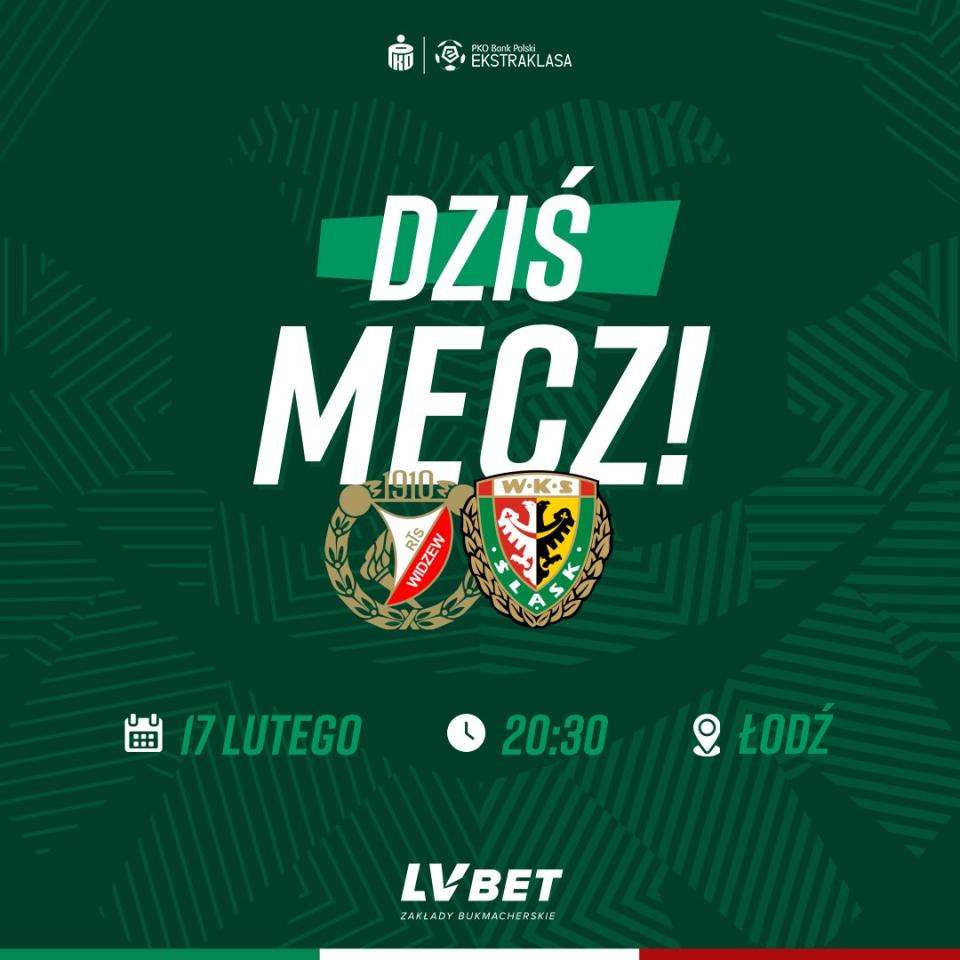 Widzew Łódź - Śląsk Wrocław 1:0 (17.02.2023)