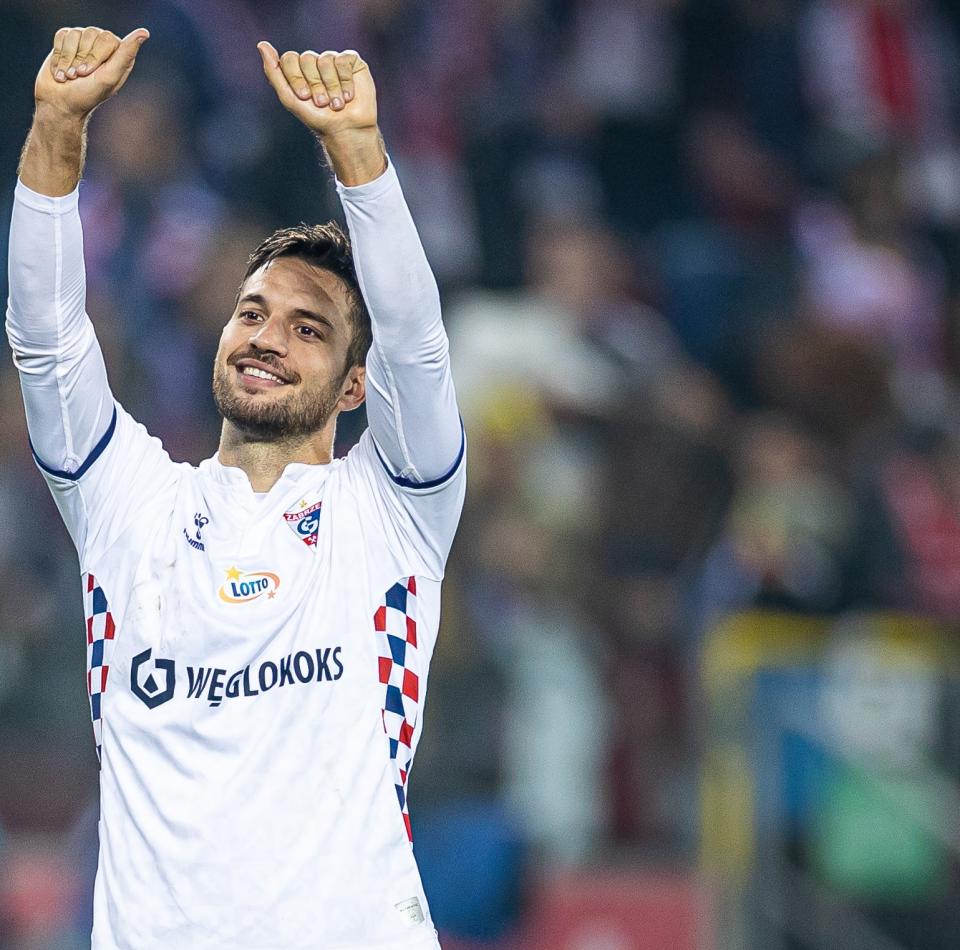 Górnik Zabrze - Lech Poznań 1:3 (30.07.2021) Jesus Jimenez