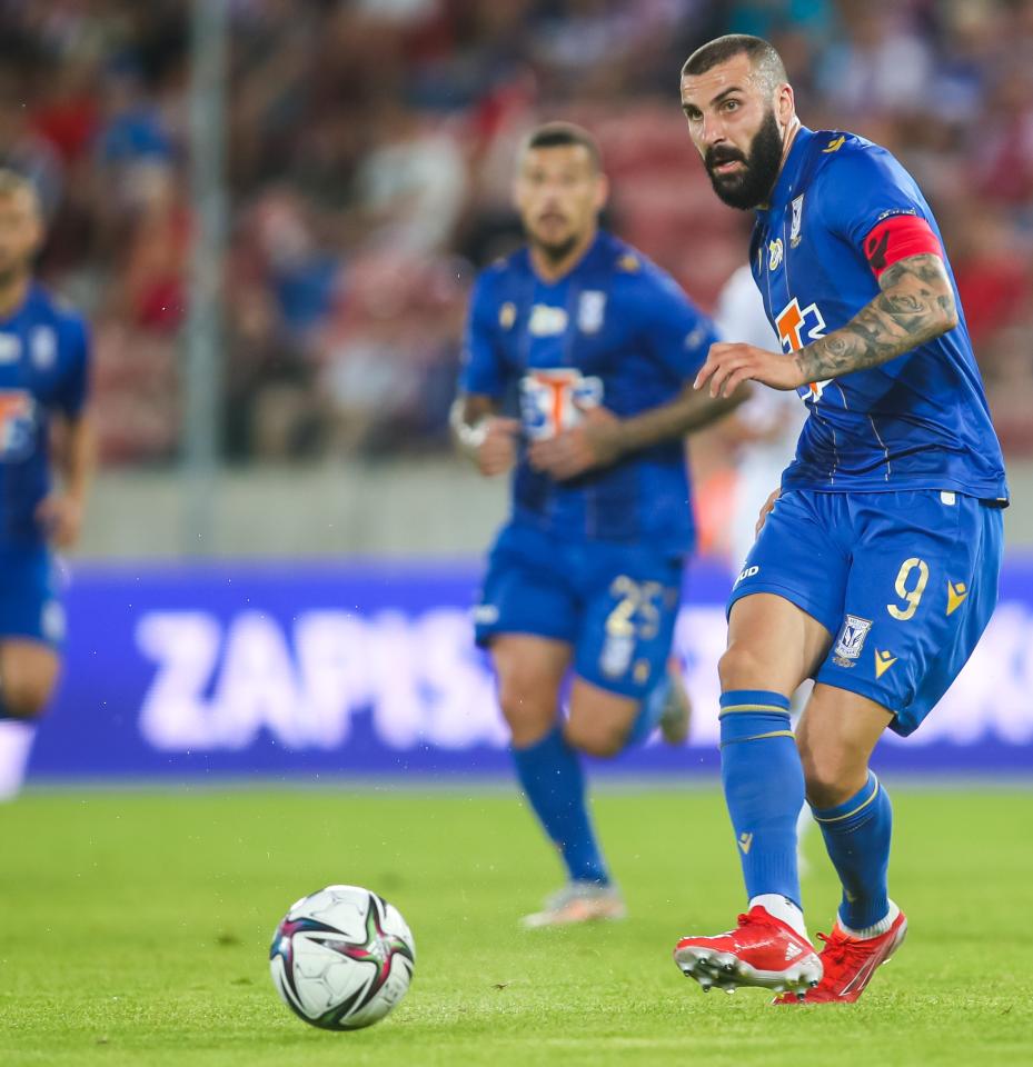 Górnik Zabrze - Lech Poznań 1:3 (30.07.2021) Mikael Ishak