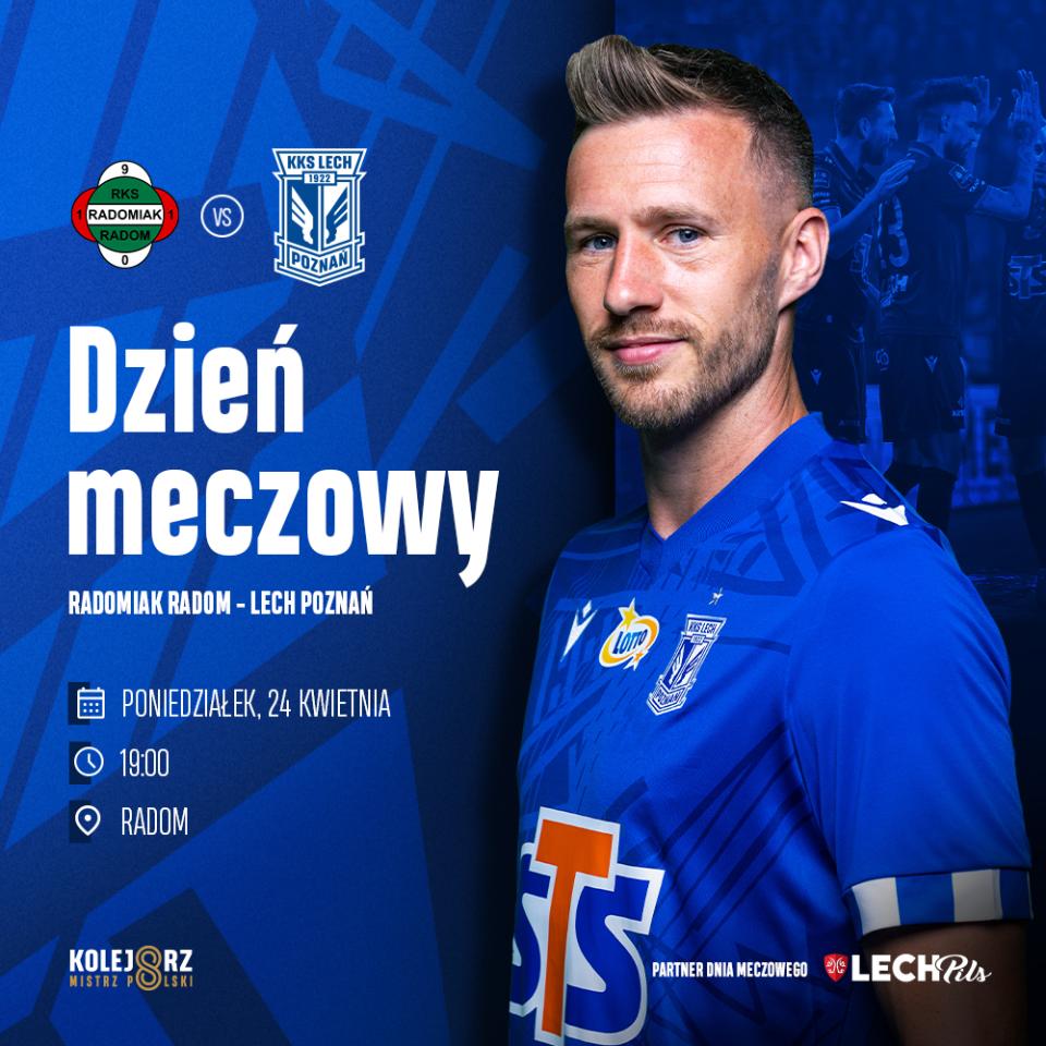 Radomiak Radom - Lech Poznań 1:1 (24.04.2023)