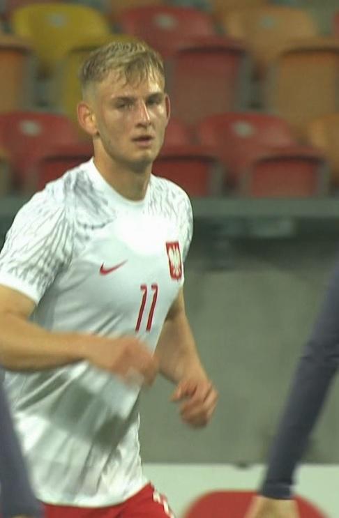 Jan Żuberek (Polska - Anglia 1:5 U20, 22.03.2024)