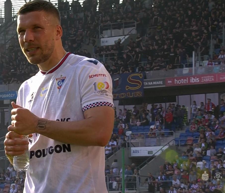 Górnik Zabrze - Pogoń Szczecin 2:1 (20.05.2023) Lukas Podolski do porównań