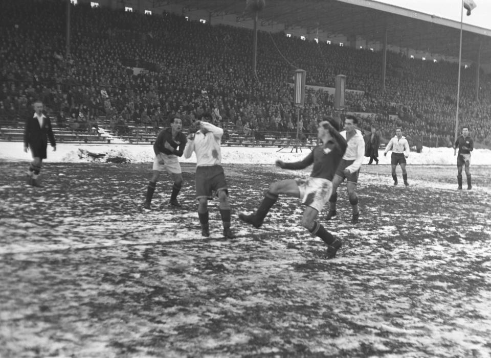 Polonia Warszawa - Legia II Warszawa 1:0 (21.12.1952)