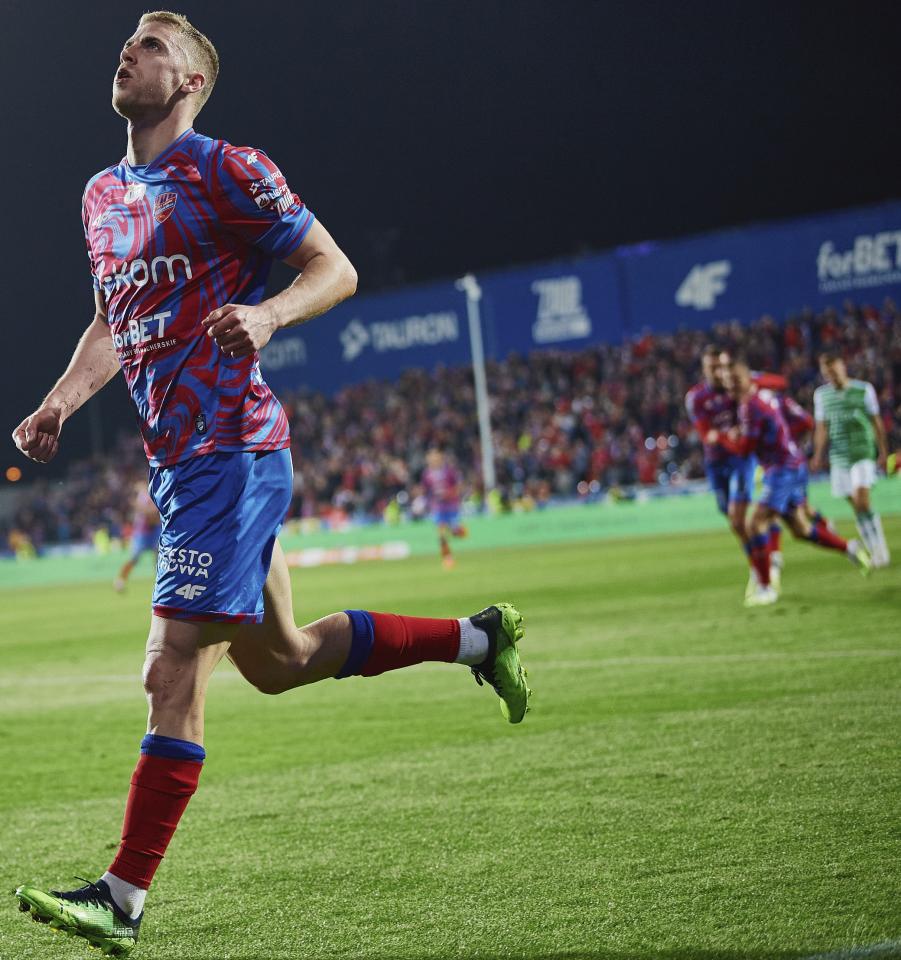Raków Częstochowa - Lechia Gdańsk 4:0 (28.04.2023) Vladislavs Gutkovskis