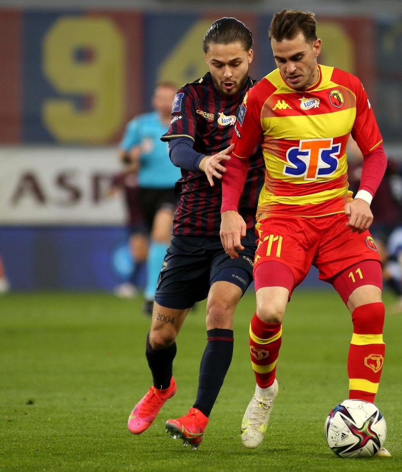 Pogoń Szczecin - Jagiellonia Białystok 4:1 (23.10.2021) Jesus Imaz