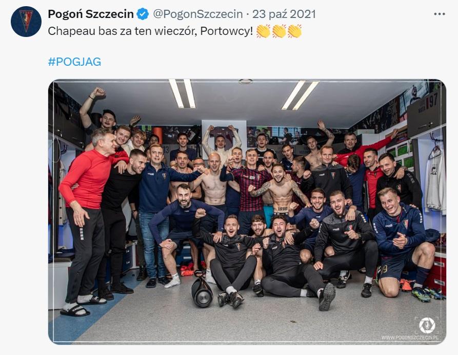 Pogoń Szczecin - Jagiellonia Białystok 4:1 (23.10.2021)