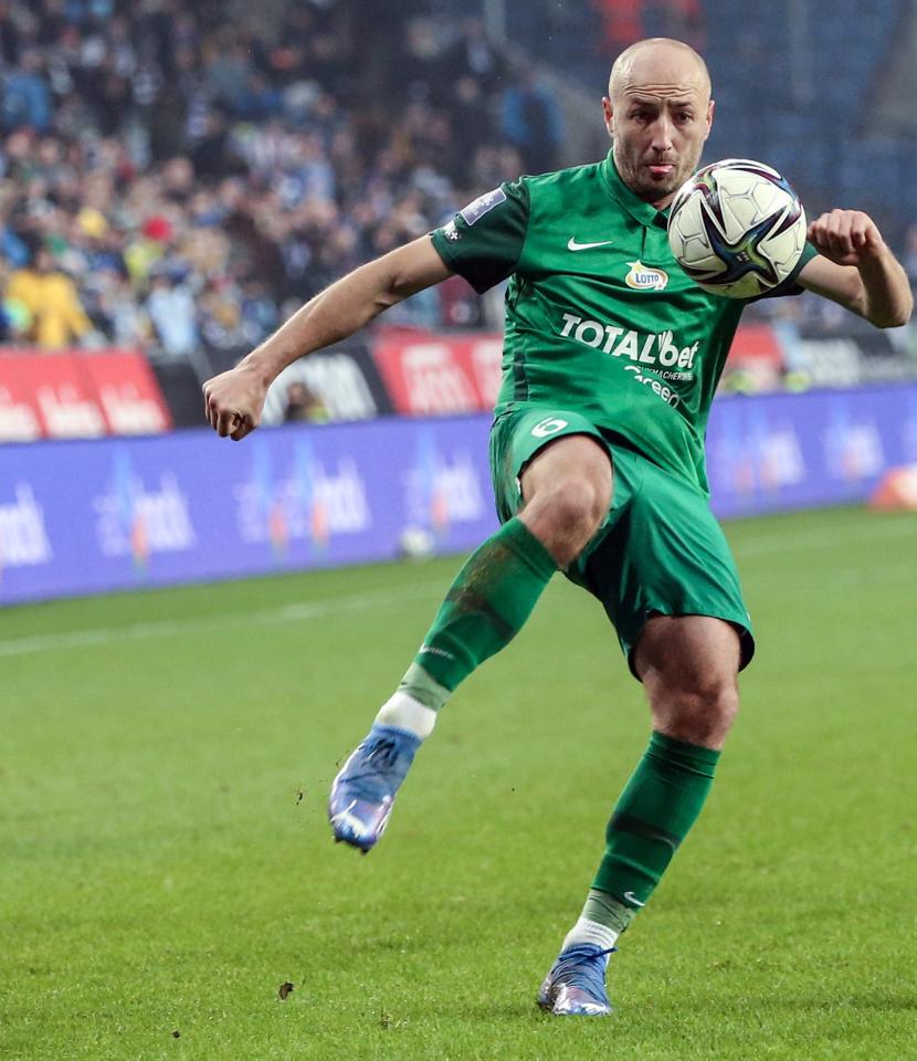 Lech Poznań - Warta Poznań 2:0 (28.11.2021) Łukasz Trałka