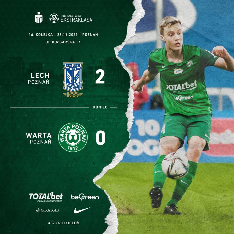 Lech Poznań - Warta Poznań 2:0 (28.11.2021)