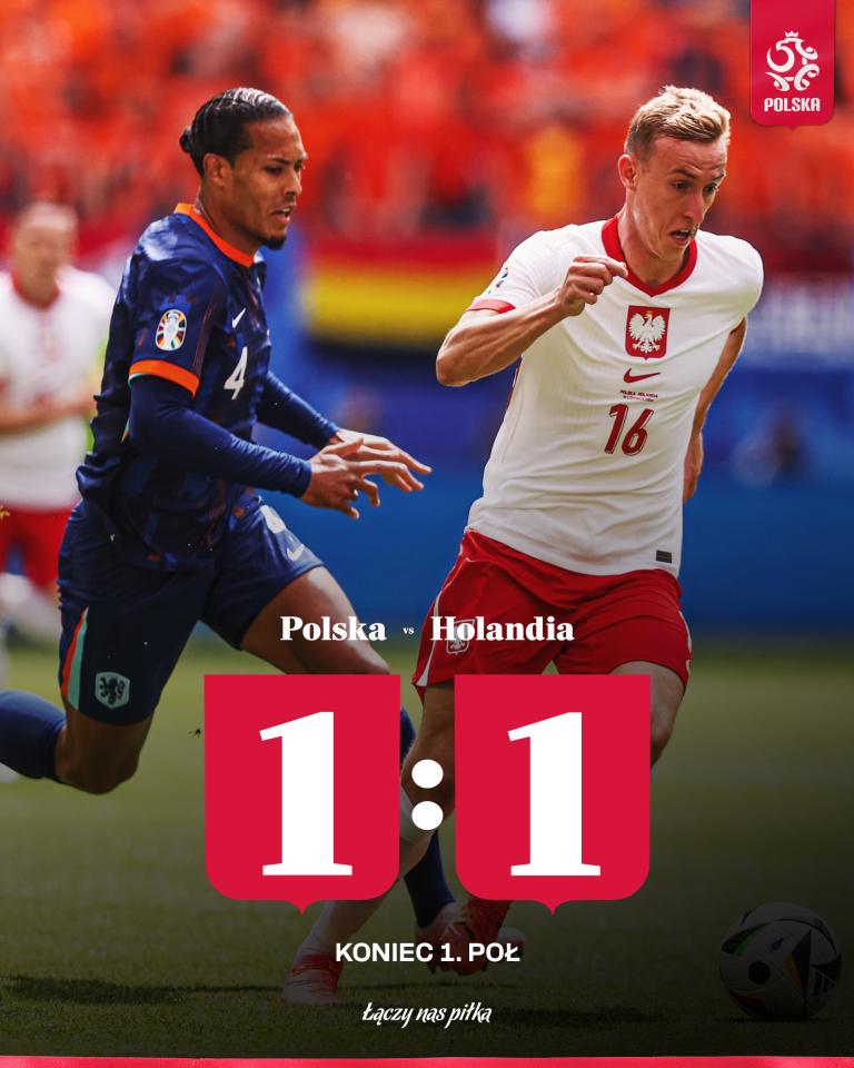 Polska - Holandia 1:2 (16.06.2024)