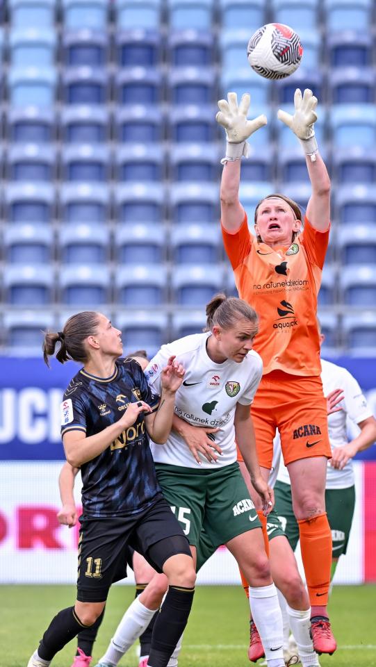 Anna Bocian (GKS Katowice - Śląsk Wrocław 3:0 kobiety, 19.05.2024)