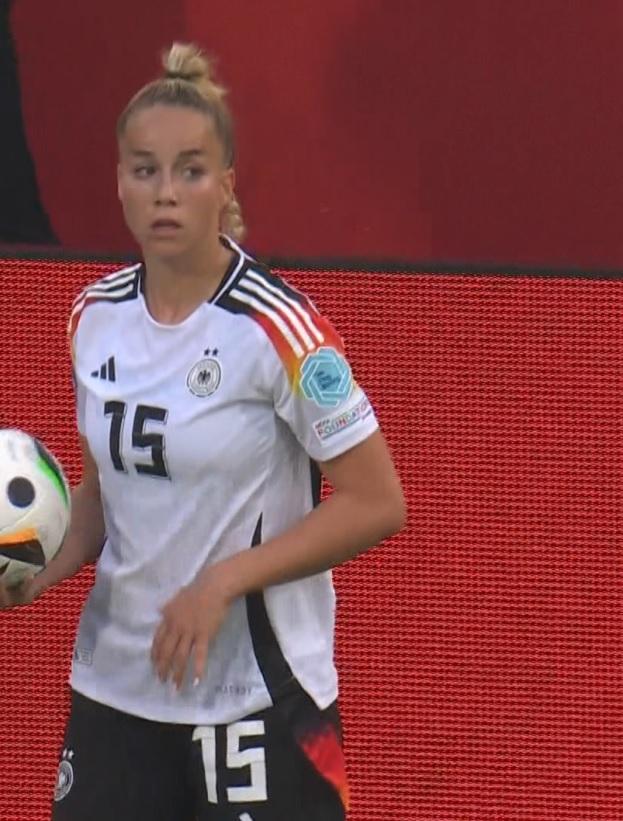 Giulia Gwinn (Niemcy - Polska 4:1 kobiety, 31.05.2024)