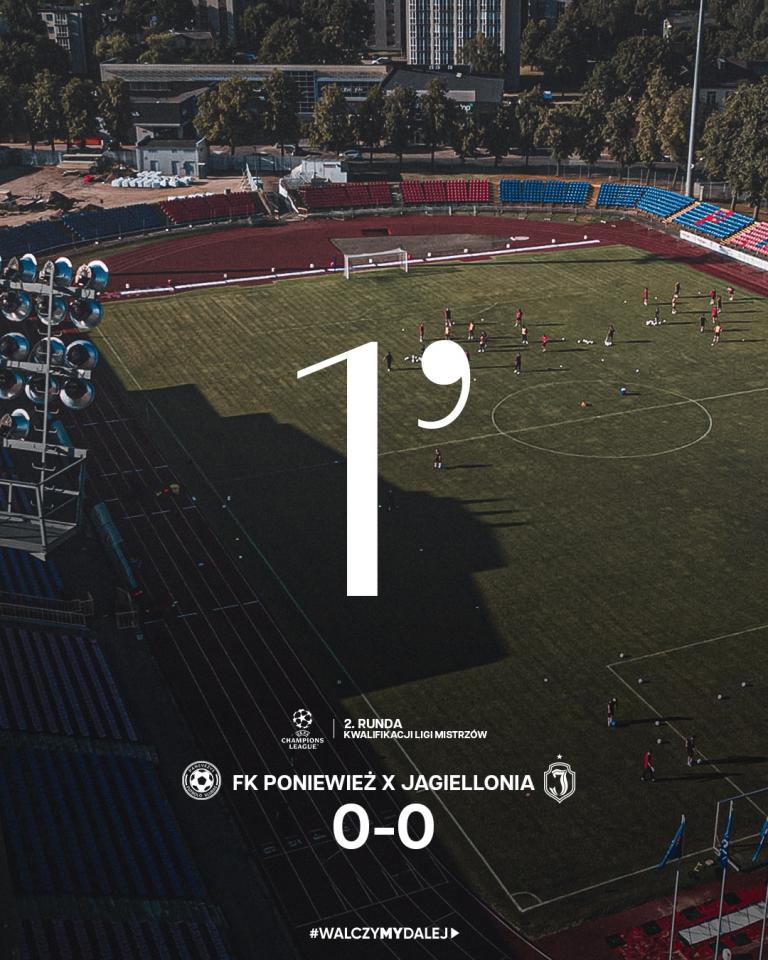 FK Panevėžys - Jagiellonia Białystok 0:4 (23.07.2024)