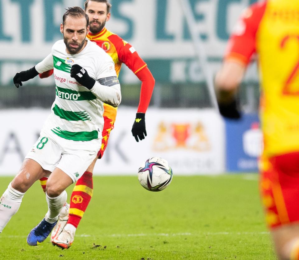 Lechia Gdańsk - Jagiellonia Białystok 1:2 (11.12.2021) Flavio Paixao