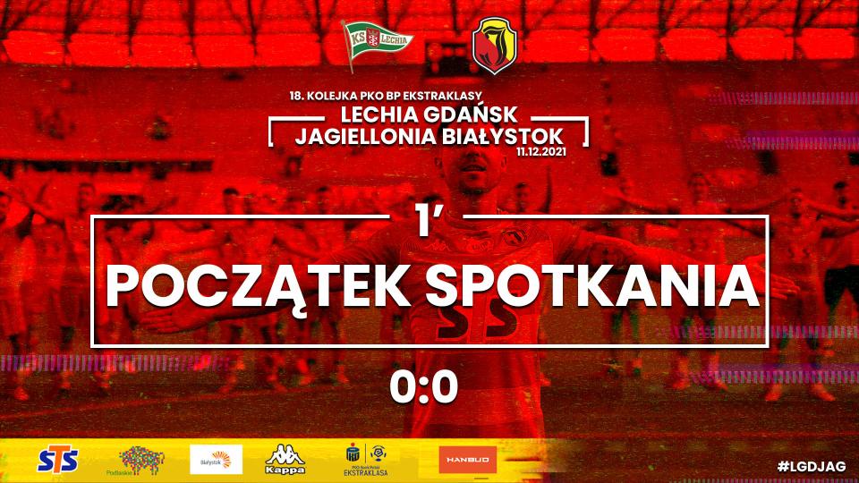 Lechia Gdańsk - Jagiellonia Białystok 1:2 (11.12.2021)