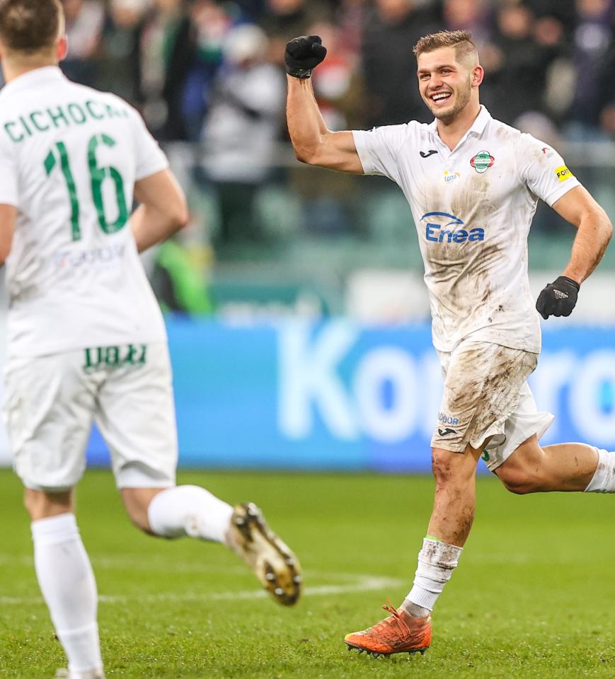 Legia Warszawa - Radomiak Radom 0:3 (19.12.2021) Karol Angielski 