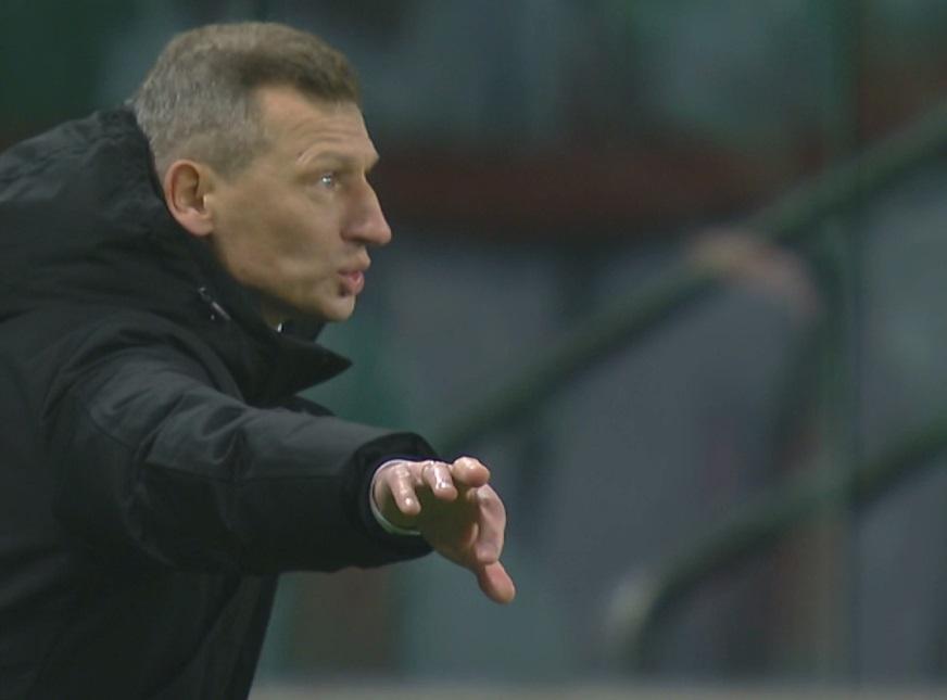 Legia Warszawa - Zagłębie Lubin 4:0 (15.12.2021) Dariusz Żuraw