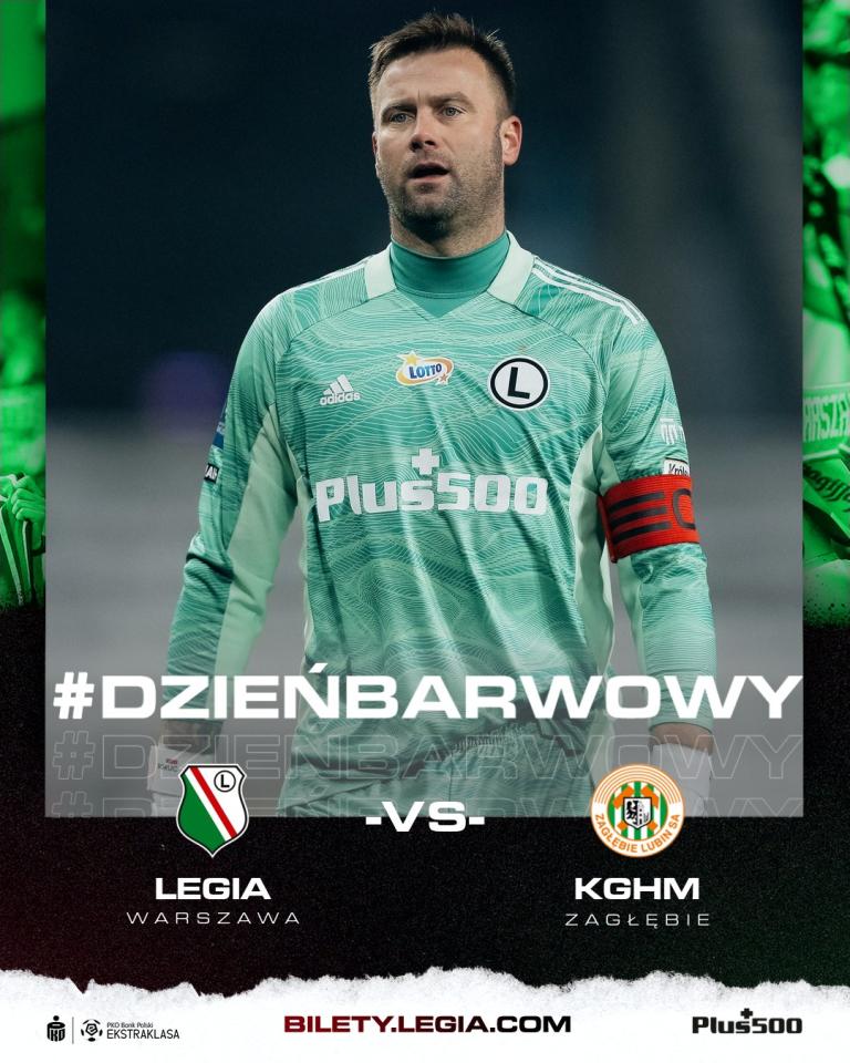 Legia Warszawa - Zagłębie Lubin 4:0 (15.12.2021)