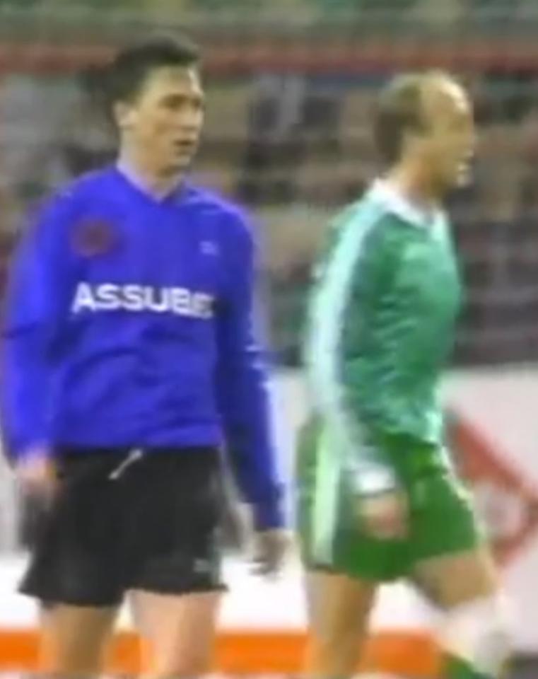 Tomasz Dziubiński (Club Brugge - GKS Katowice 3:0, 06.11.1991)