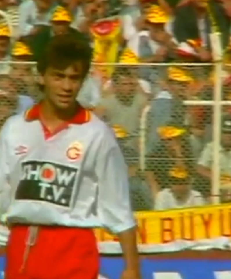 Bülent Korkmaz (Galatasaray Stambuł - GKS Katowice 2:1, 29.09.1992)