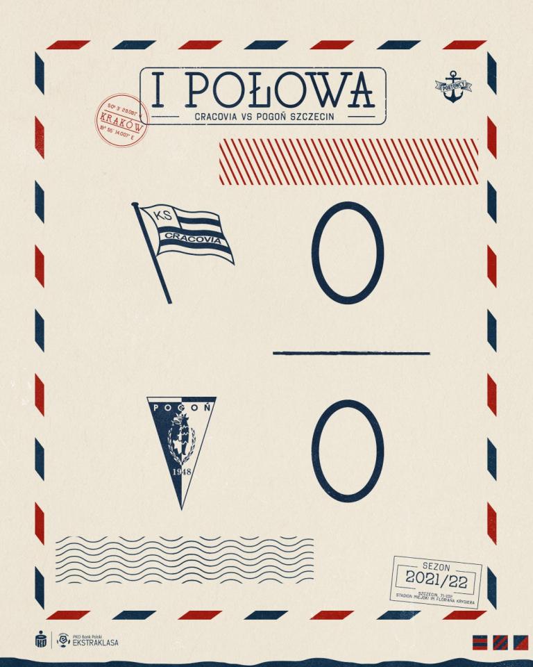 Cracovia - Pogoń Szczecin 1:1 (12.03.2022)