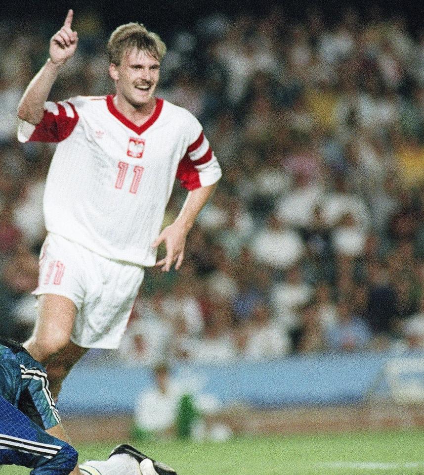 Polska - Australia 6:1 (05.08.1992) Andrzej Juskowiak