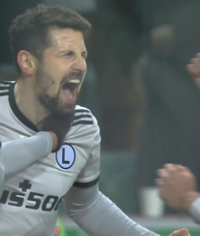 Legia Warszawa - Śląsk Wrocław 1:0 (07.03.2022) Paweł Wszołek