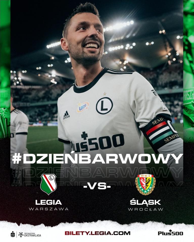 Legia Warszawa - Śląsk Wrocław 1:0 (07.03.2022)