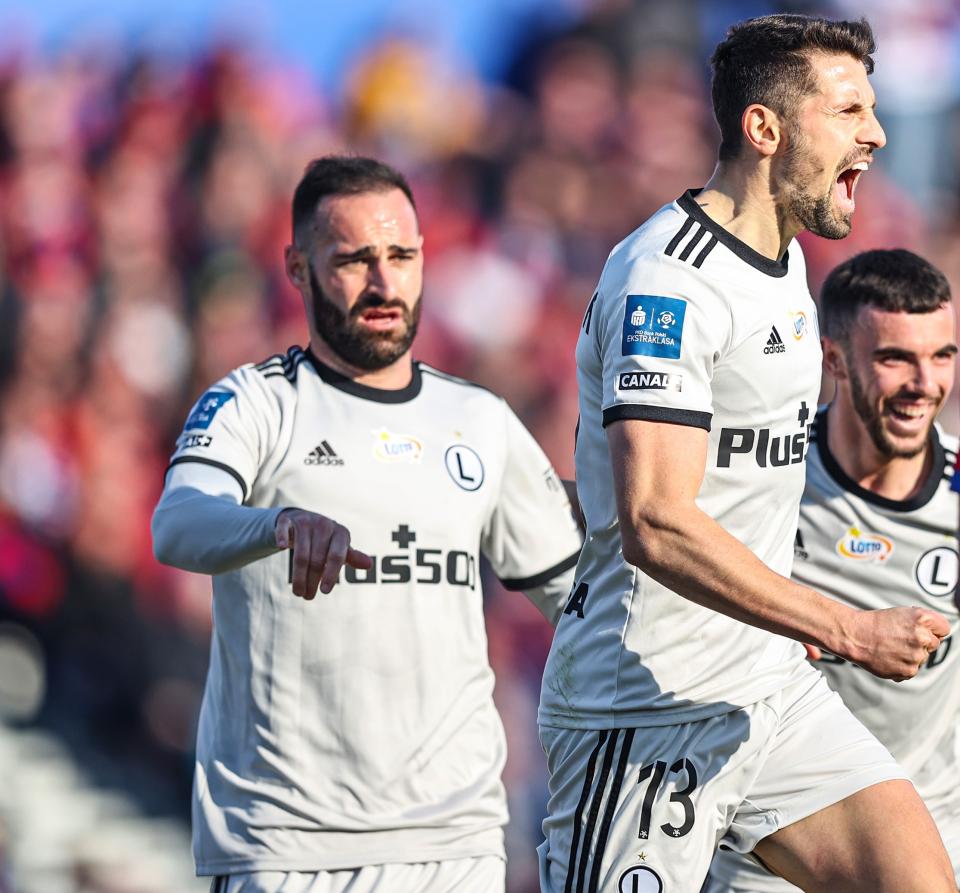 Raków Częstochowa - Legia Warszawa 1:1, 19.03.2022 Paweł Wszołek